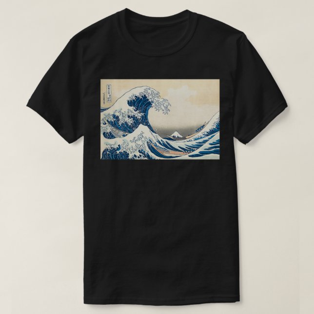 A Onda De Excelente De Kanagawa Pullover (Frente do Design)