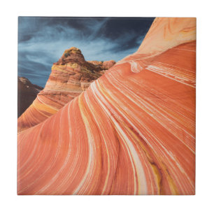 A onda, falésias vermelhas, Arizona