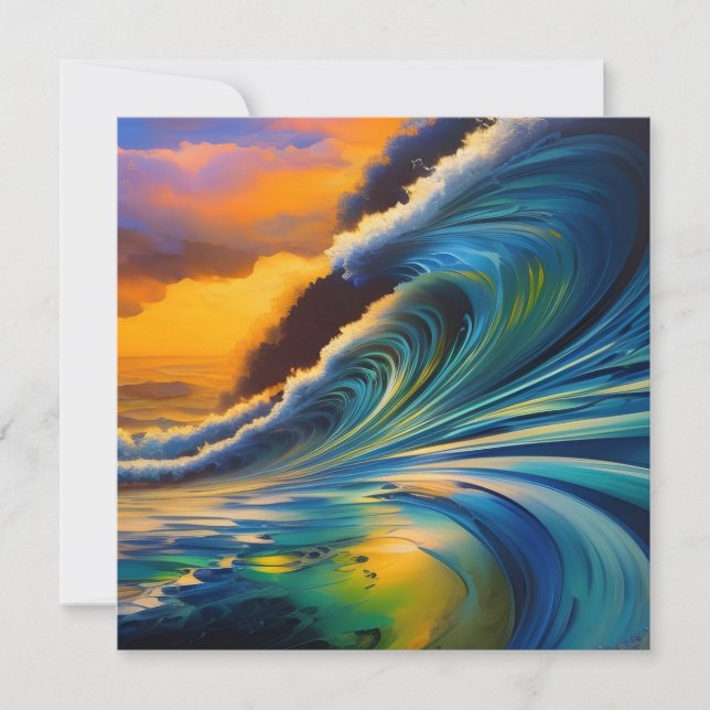 A onda no nascer do sol (Frente)