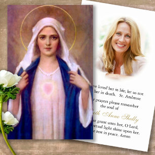 A oração carda a mãe Mary 1 de  