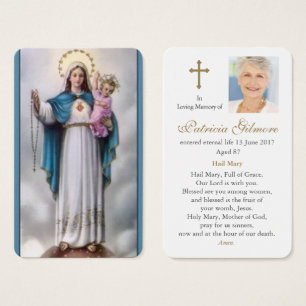 A oração carda Mary 12 estrelas