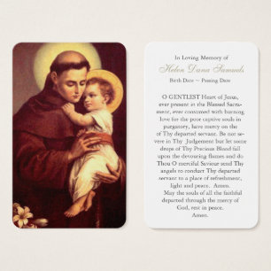 A oração carda St Anthony 4