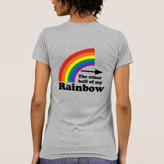 A Outra Metade da minha Camiseta Arco-íris (Esquer (Verso)