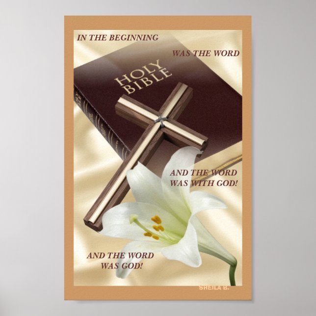 A PALAVRA... DEUS! Pôster (Frente)