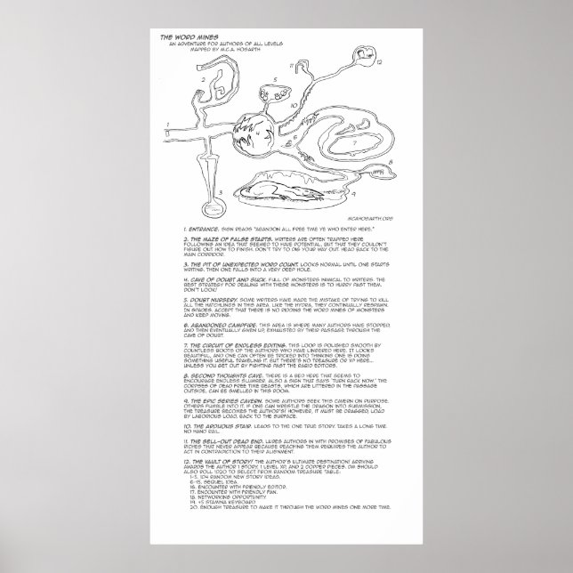 A Palavra Mines Poster (Frente)