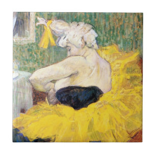 A Palhaça (Palhaço) Cha-U-Kao por Toulouse Lautrec