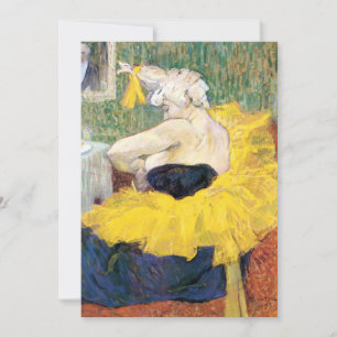 A Palhaça (Palhaço) Cha-U-Kao por Toulouse Lautrec