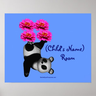 A panda de mnanipulação caçoa o poster