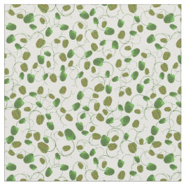 A papoila coloca os botões verdes no tecido feito