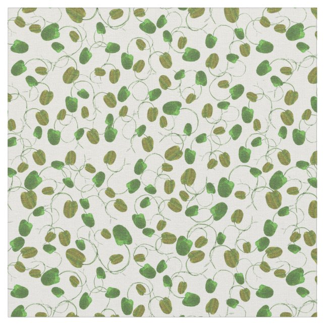 A papoila coloca os botões verdes no tecido feito (Detalhe)