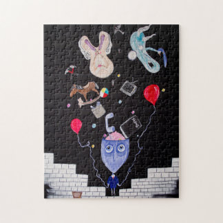 A parede do rosa - quebra-cabeça