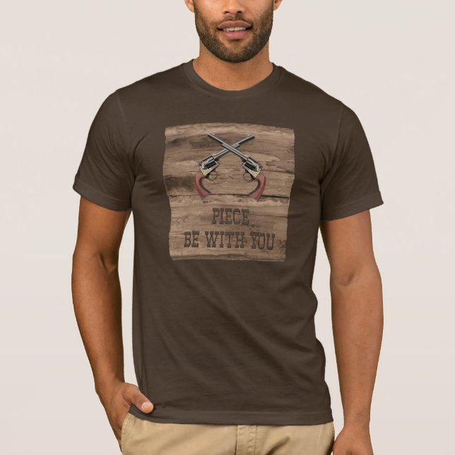 A parte seja com você camisa da arma (Frente)