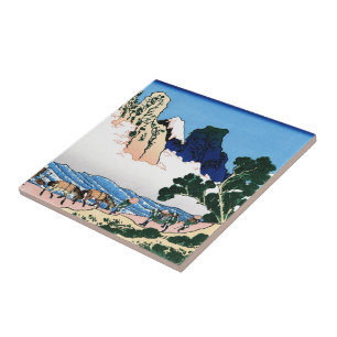 A parte traseira do Fuji do rio de Minobu