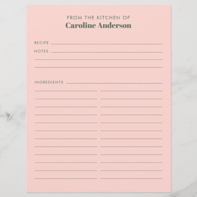 A Partir Da Cozinha, A Receita Verde Rosa Moderna  (Frente)