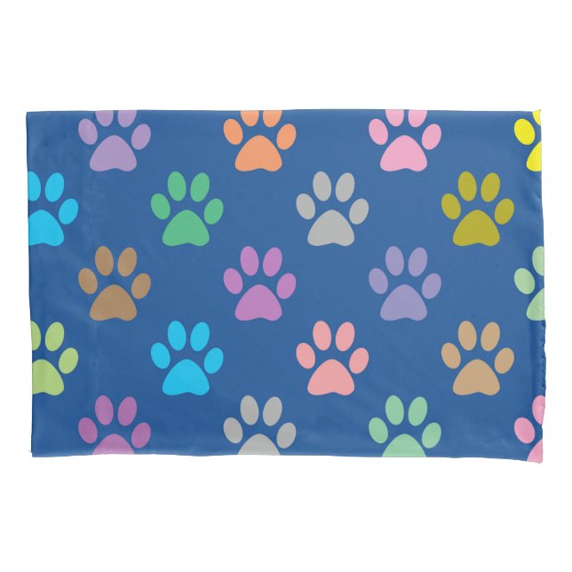 A pata colorida imprime o teste padrão (Frente)