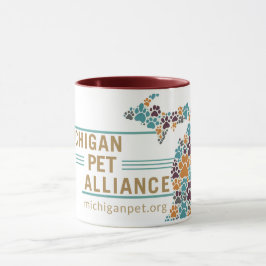 A pata do Michigan imprime caneca de café