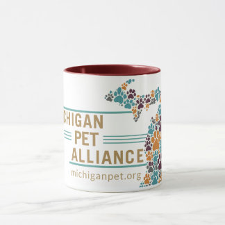 A pata do Michigan imprime caneca de café