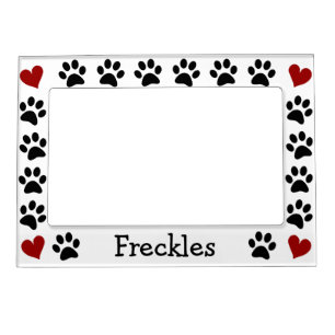 A pata personalizada imprime o quadro magnético da