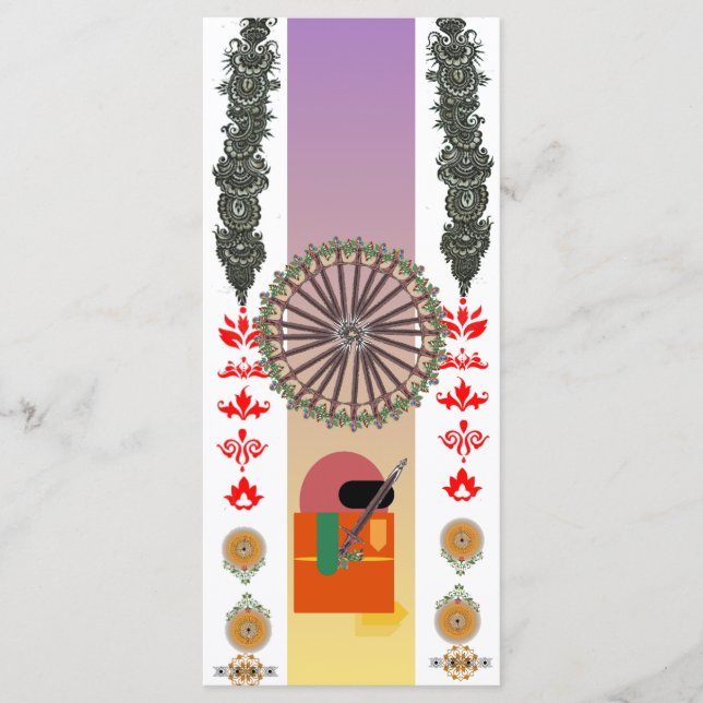 A Path Through a Journey Flat Card (Frente)