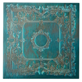 A patina do velho mundo parece design brilhante