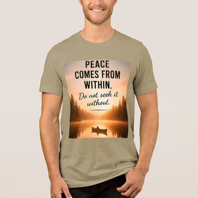 🕊️ A Paz Vem de Dentro Inspiração Diária ✨ (Frente)