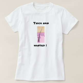 A pele grossa quis a camisa do humor