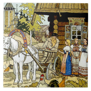 “A Pena de Finist” por Ivan Bilibin