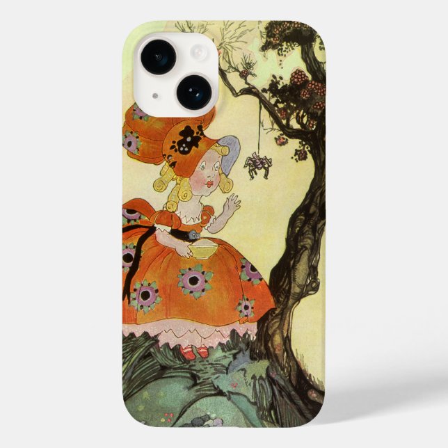 A pequena Miss Muffet & Aranha, Antiga Mãe Gansa (Verso)