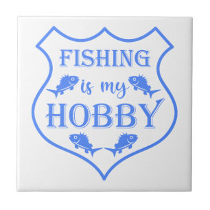 A pesca é a minha citação do escudo hobby na crist
