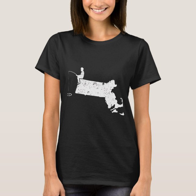 A pesca no gelo está chamando Camisa de pesca de a (Frente)
