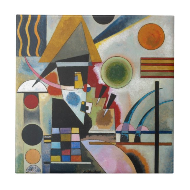 A pintura Abstrato de Kandinsky (Frente)