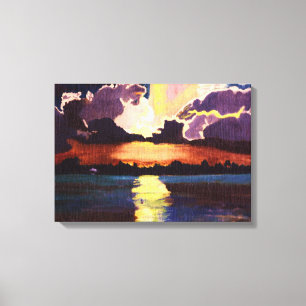 A pintura de canvas ISLAND SUNSET
