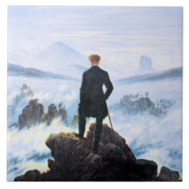A pintura Wanderer, de belas artes.