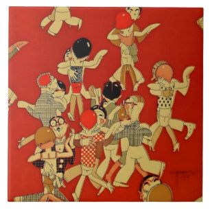“A Pista de Dança” Art Deco por Jose Carlos