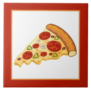 A pizza de Kawaii é bonita para o negócio doméstic