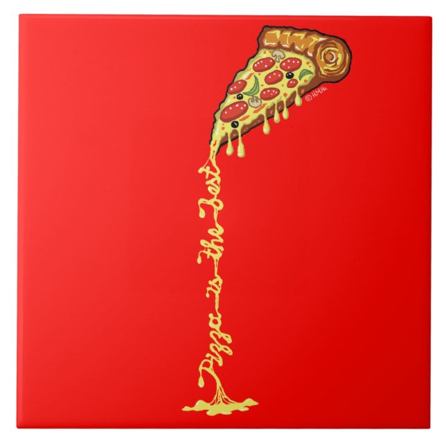 A pizza é o melhor (Frente)