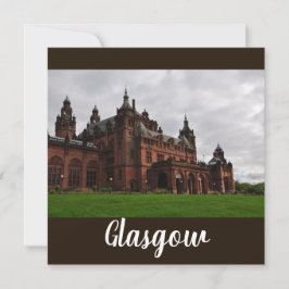 A Placa Quadrada Plana Glasgow Kelvingrove