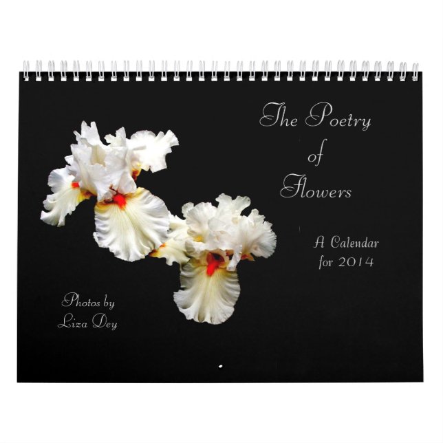"A poesia do calendário das flores" 2014 (Capa)