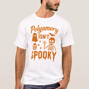 A poliamoria não é uma camisa de Dia das Bruxas Sp