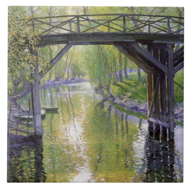 A Ponte Antiga (por Guy Rose) (Frente)