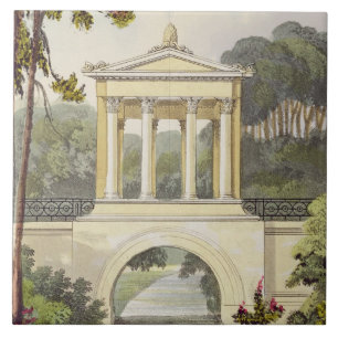 A ponte do templo, do repositório de Ackermann 'd