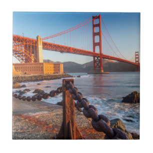 A Ponte Golden Gate a partir de Fort Point