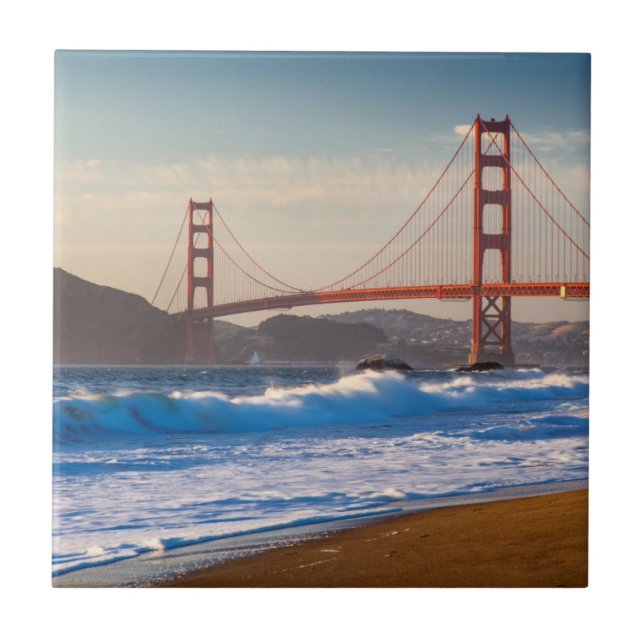 A Ponte Golden Gate da Praia Baker (Frente)