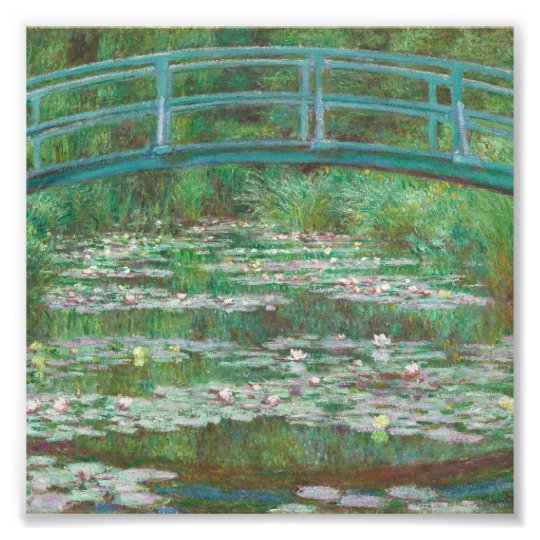 A ponte japonesa Claude Monet Foto