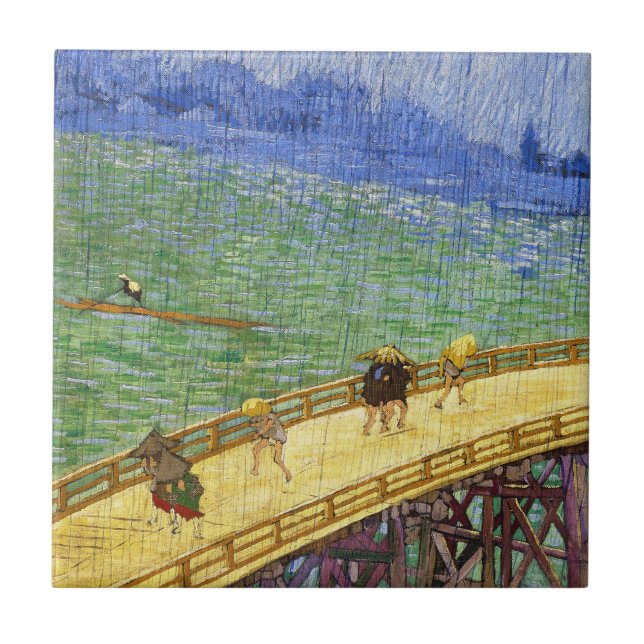 A ponte na arte Rain Vincent van Gogh (Frente)