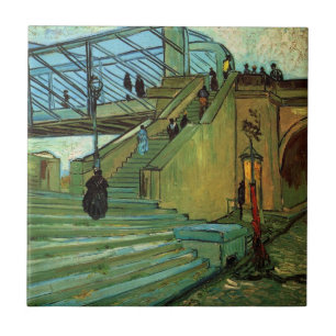A Ponte Trinquetaille por Vincent van Gogh