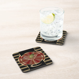 A porta copos da sala de estar de cocktail ajustou