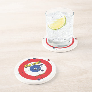 A Porta copos de Sandstone Final - (Vermelho)