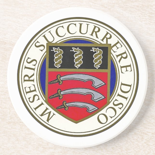 A porta copos do hospital de Middlesex com (Frente)