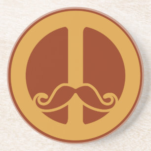 A porta copos do Peace Stache